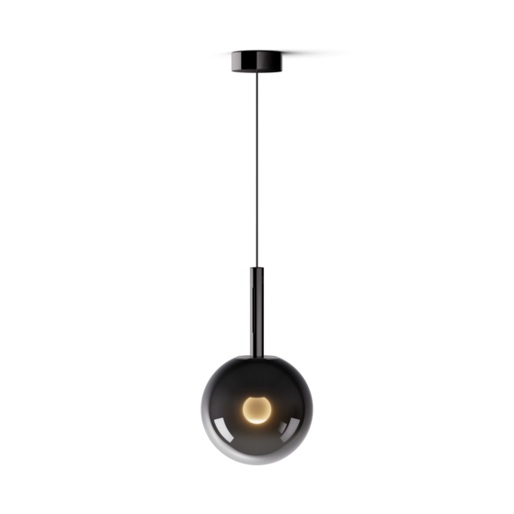 Occhio Leuchte in dark chrome