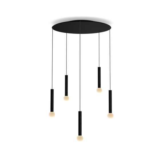 Luminaire in matt black