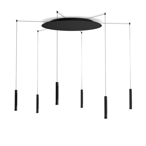 Luminaire in black phantom
