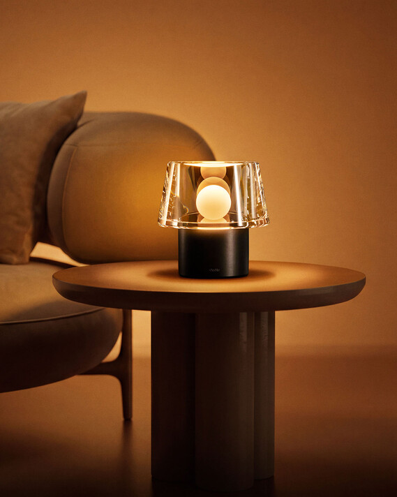 Occhio Era Design cordless lumonaire battery light glas